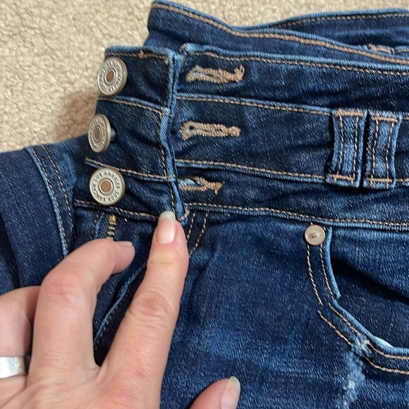 Kancan denim sz 5/27 skinny dark wash 3 button - Picture 7 of 7